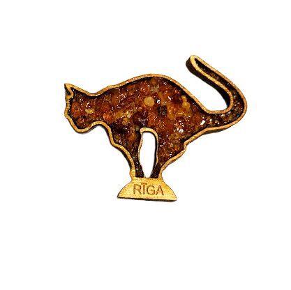 Magnet with amber 671502